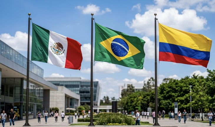 México, Colombia y Brasil son las economías de la región que experimentan el traspaso más elevado y duradero de las tasas estadounidenses hacia sus bonos soberanos a 10 años emitidos en moneda local.
